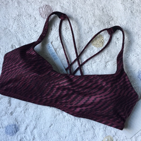 lululemon athletica Other - Lululemon NWT Free To Be Bra Sz 10 parallelograms